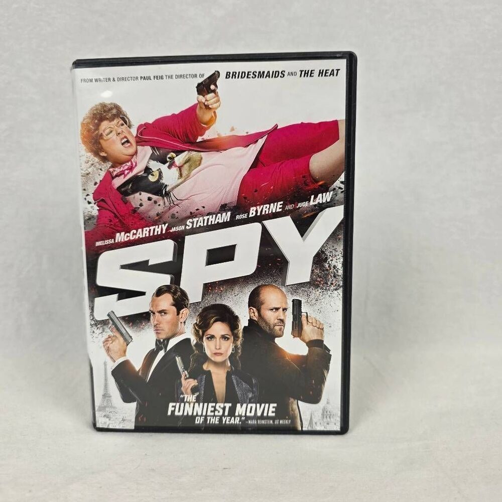 Spy DVD Melissa McCarthy Comedy Action Movie